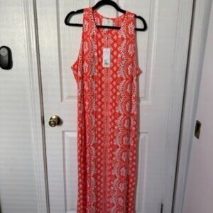 Lilly Pulitzer Ulla Halter Maxi Dress with Built-in Bra (XL)